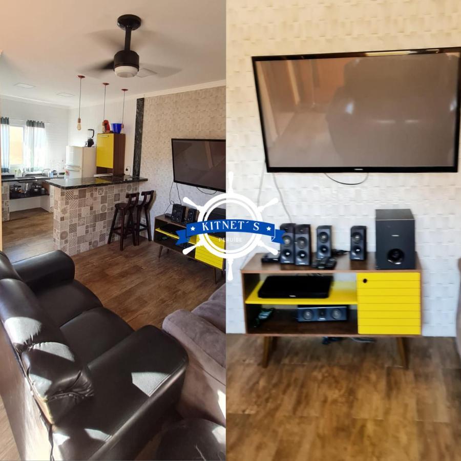 Casa Temporada Com Wi-Fi E Garagem Privativa Peruibe Villa Eksteriør bilde